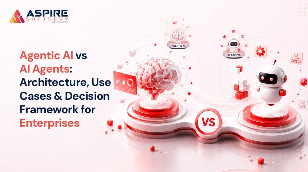Agentic AI vs AI Agents: Architecture, Use Cases & Decision Framework for Enterprises
