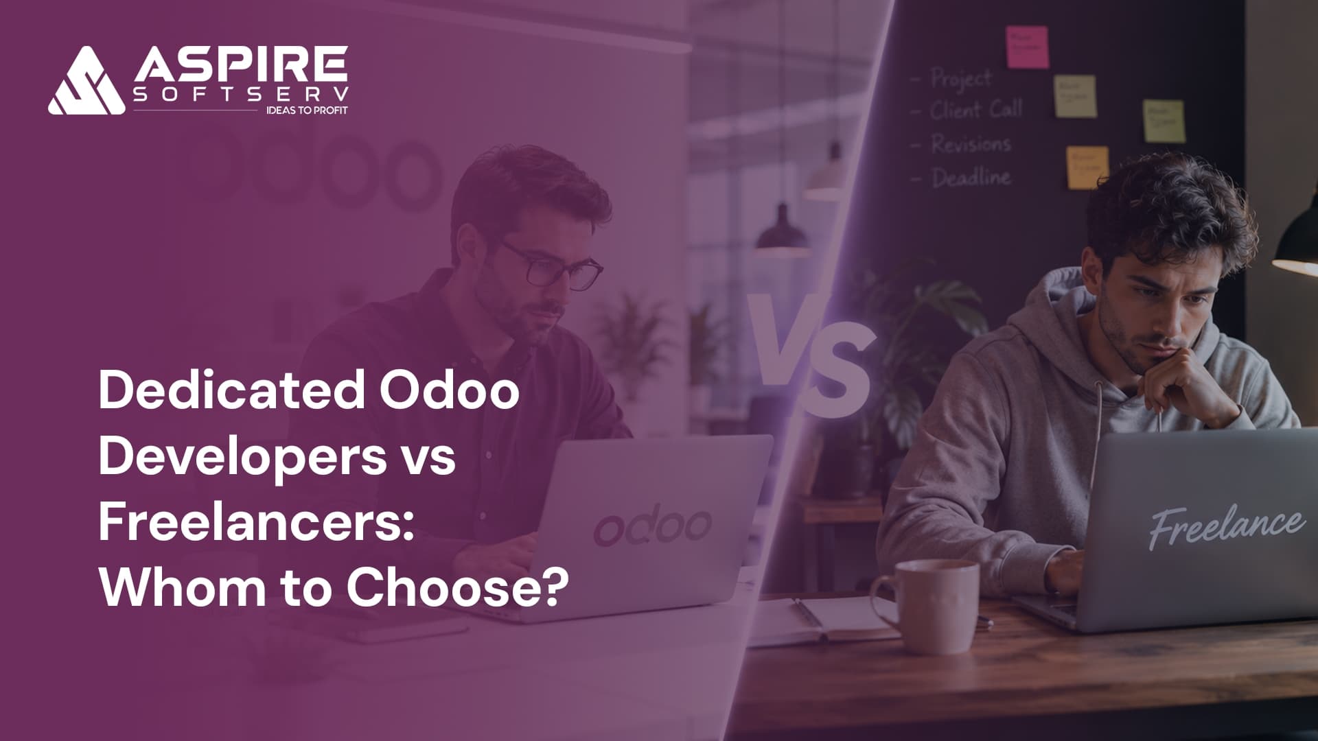 Dedicated Odoo Developers vs Freelancers: Whom to Choose?